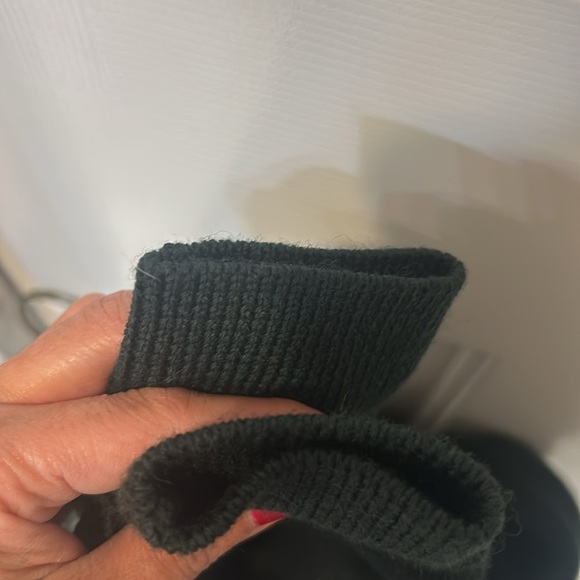 Albero Strickmoden green Vintage shoulder pad, pure new wool sweater, NWT - Picture 2 of 5